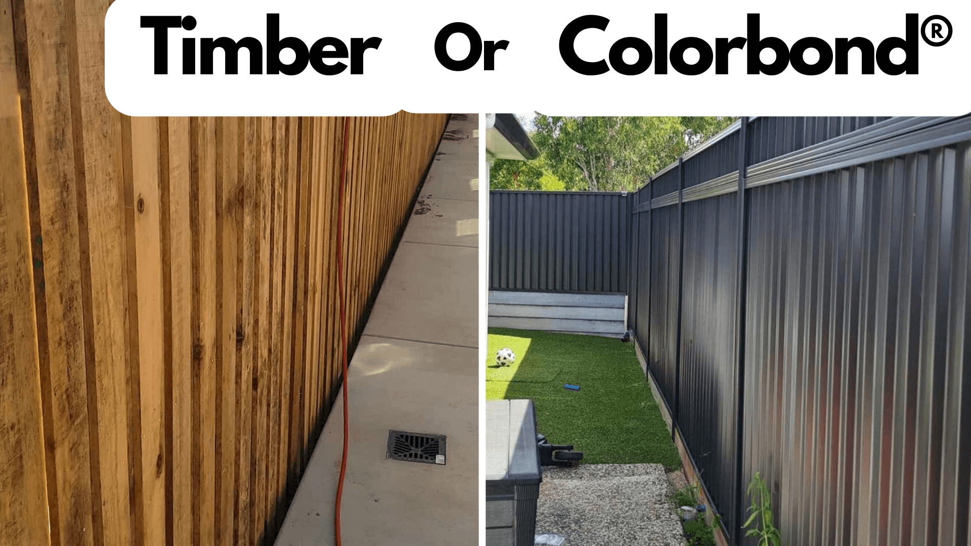 HighQuality Timber and Colorbond Fencing in Brisbane Starting at
